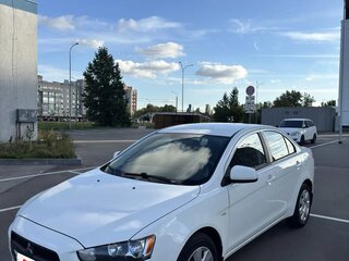 2007 Mitsubishi Lancer X, белый, 650000 рублей, вид 3