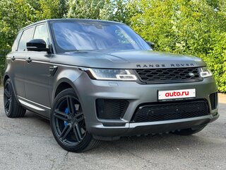 2018 Land Rover Range Rover Sport II Рестайлинг, серый, 5460000 рублей, вид 2