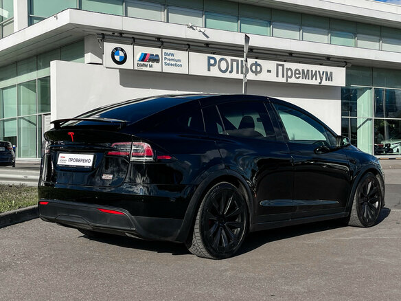 2023 Tesla Model X Plaid I Рестайлинг, чёрный, 7699000 рублей - вид 4