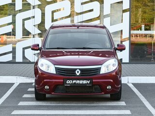 2013 Renault Sandero I, красный, 879000 рублей, вид 3