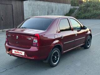 2011 Renault Logan I Рестайлинг, красный, 380000 рублей, вид 5