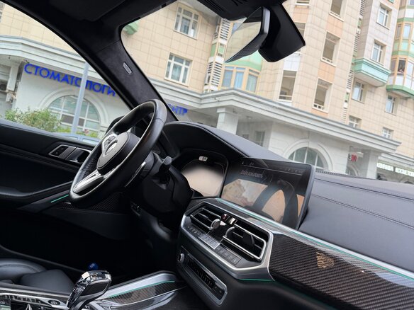 2020 BMW X6 30d III (G06), зелёный, 7380000 рублей - вид 6
