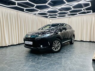 2017 Toyota Harrier III (XU60) Рестайлинг, чёрный, 3139000 рублей, вид 1