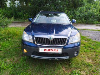2010 Skoda Octavia Scout II (A5) Рестайлинг, синий, 1300000 рублей, вид 2
