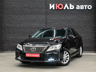 2012 Toyota Camry VII (XV50), чёрный, 1600000 рублей, вид 1