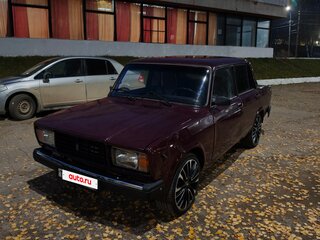 2008 Lada (ВАЗ) 2107, пурпурный, 80000 рублей, вид 1