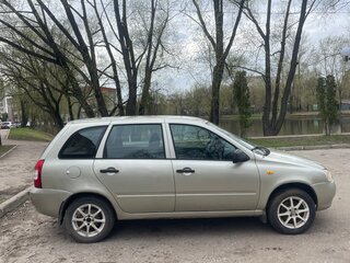 2012 Lada (ВАЗ) Kalina I, жёлтый, 215000 рублей, вид 4