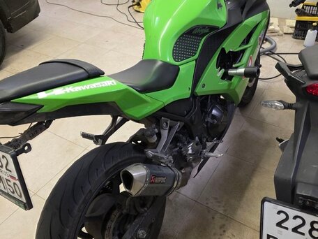 2014 Kawasaki Ninja 300, зелёный, 235000 рублей, вид 3