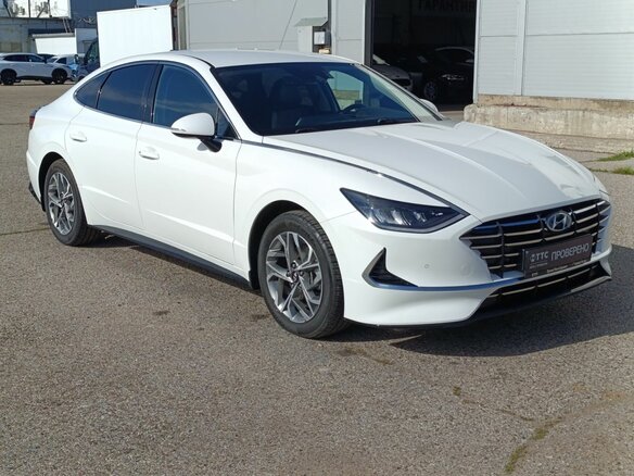 2021 Hyundai Sonata VIII (DN8), белый - вид 2