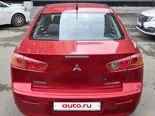 2008 Mitsubishi Lancer X, красный, 600000 рублей, вид 4