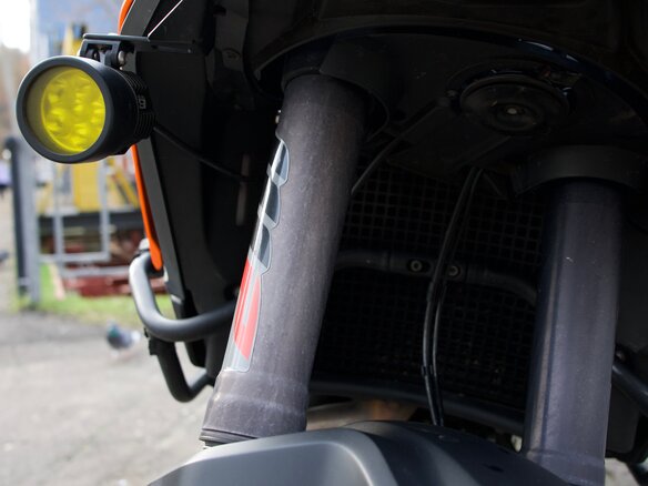 2017 KTM 1290 Super Adventure S, оранжевый, 1300000 рублей - вид 15