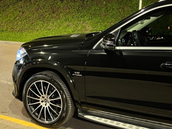 2016 Mercedes-Benz GLS 400 I (X166), чёрный - вид 5