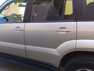 2008 Toyota Land Cruiser Prado 4-speed 120 Series Рестайлинг, бежевый, 1890000 рублей, вид 4