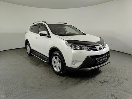 2013 Toyota RAV4 IV (XA40), белый, 1644200 рублей, вид 3