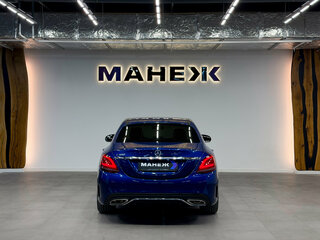 2018 Mercedes-Benz C-Класс 180 IV (W205) Рестайлинг, синий, 2950000 рублей, вид 5