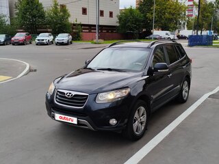 2012 Hyundai Santa Fe II Рестайлинг, синий, 1220000 рублей, вид 1