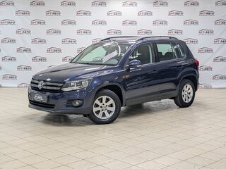 2012 Volkswagen Tiguan I Рестайлинг, синий, 1179000 рублей, вид 1