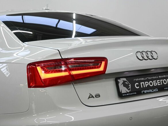 2013 Audi A6 IV (C7), белый - вид 6