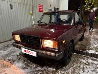 2005 Lada (ВАЗ) 2107, красный, 85555 рублей, вид 1