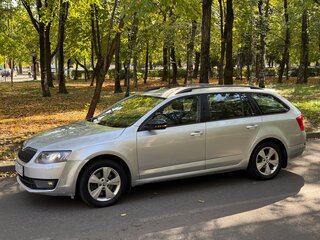 2014 Skoda Octavia III (A7), серебристый, 1070000 рублей, вид 4