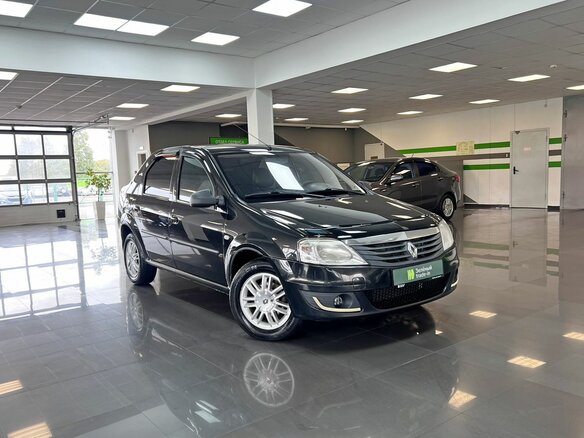 2010 Renault Logan I Рестайлинг, чёрный, 530000 рублей - вид 4