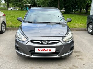2012 Hyundai Solaris I, серый, 659000 рублей, вид 2