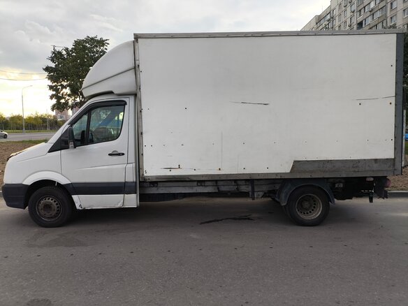 2006 Volkswagen Crafter, белый, 1500000 рублей - вид 3