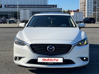 2016 Mazda 6 III (GJ) Рестайлинг, белый, 1940000 рублей, вид 4
