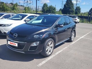 2010 Mazda CX-7 I Рестайлинг, чёрный, 965000 рублей, вид 1