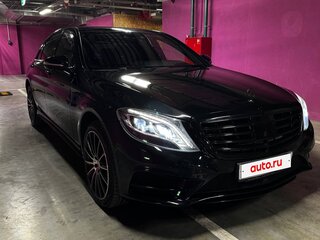 2016 Mercedes-Benz S-Класс 500 VI (W222, C217), чёрный, 4900000 рублей, вид 4