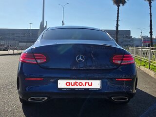 2020 Mercedes-Benz C-Класс 180 IV (W205) Рестайлинг, синий, 3950000 рублей, вид 4