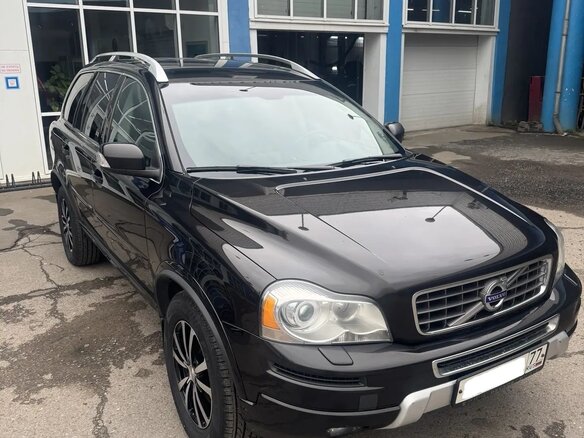 2012 Volvo XC90 I Рестайлинг, чёрный - вид 2