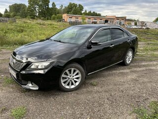 2013 Toyota Camry VII (XV50), чёрный, 1600000 рублей, вид 1