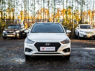 2018 Hyundai Solaris II, белый, 1099000 рублей, вид 3