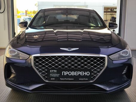 2018 Genesis G70 I, синий, 1799000 рублей, вид 2