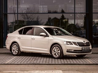 2019 Skoda Octavia III (A7) Рестайлинг, белый, 1625000 рублей, вид 3