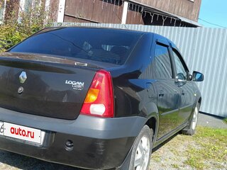 2009 Renault Logan I, чёрный, 420000 рублей, вид 4