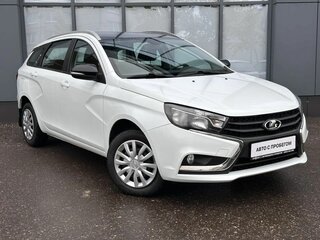 2020 Lada (ВАЗ) Vesta SW I, белый, 1200000 рублей, вид 3