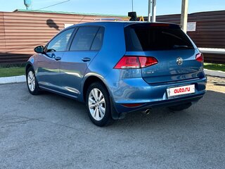 2013 Volkswagen Golf VII, голубой, 870000 рублей, вид 4