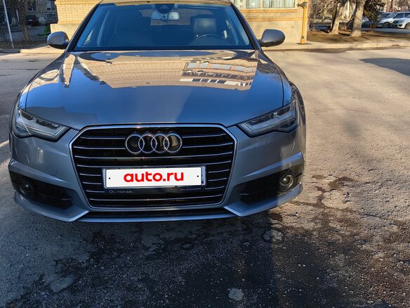 2016 Audi A6 IV (C7) Рестайлинг, серый, 1950000 рублей