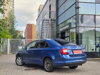 2017 Skoda Rapid I, синий, 749000 рублей, вид 4