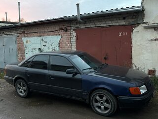 1992 Audi 100 IV (C4), чёрный, 180000 рублей, вид 4