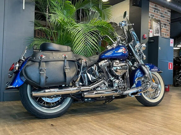 2015 Harley-Davidson Heritage, синий, 1850000 рублей - вид 8