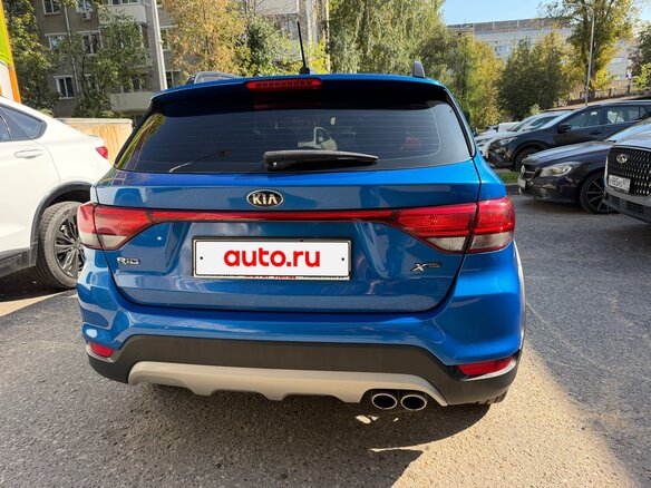2019 Kia Rio X-Line IV, синий, 1750000 рублей - вид 2