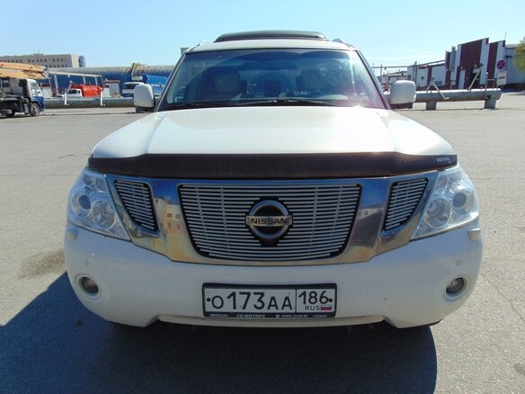 2012 Nissan Patrol VI (Y62), белый, 1243180 рублей