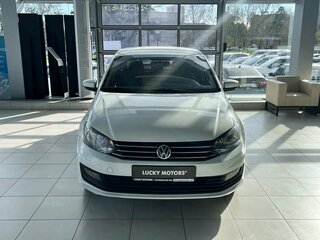 2016 Volkswagen Polo V Рестайлинг, белый, 495000 рублей, вид 2
