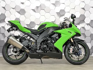 2008 Kawasaki ZX-10R Ninja, зелёный, 769000 рублей, вид 3