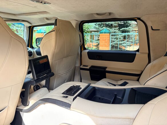 2003 Hummer H2 I, жёлтый, 1800000 рублей - вид 17