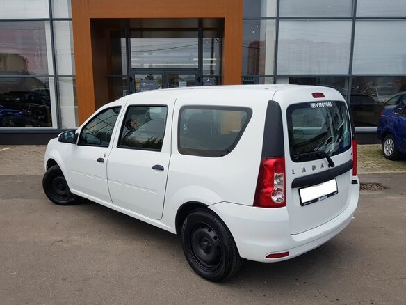 2021 Lada (ВАЗ) Largus I Рестайлинг, белый, 880000 рублей - вид 6