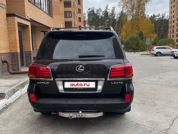 2011 Lexus LX 570 III, чёрный, 3150000 рублей - вид 4